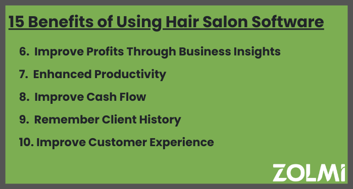 Benefits of using hair salon software
