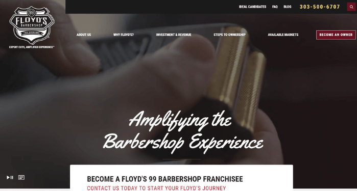 Barbershop franchise opportunity