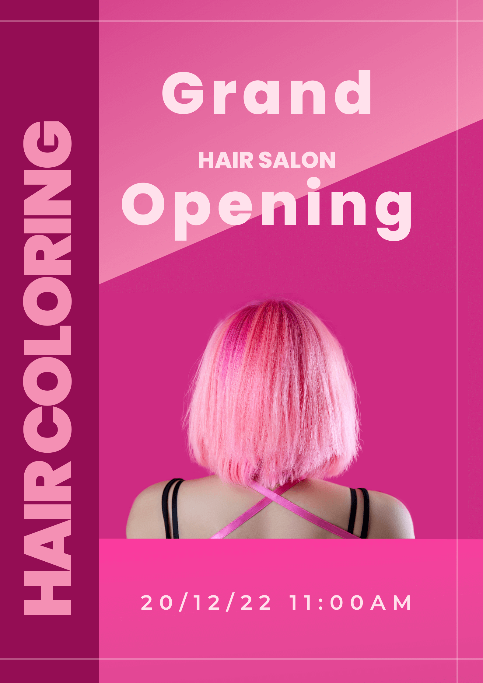 Hair salon grand opening