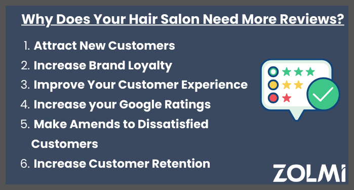 Why does your salon need more reviews