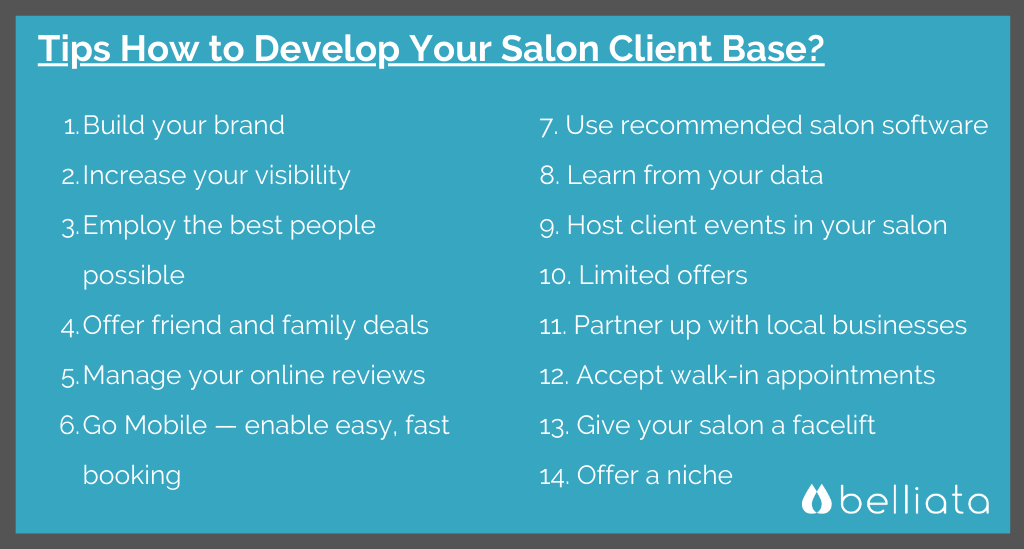How to Develop Your Salon Client Base