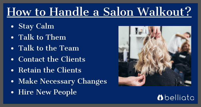 How to handle a salon walkout