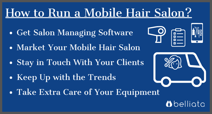 How to run a mobile hair salon