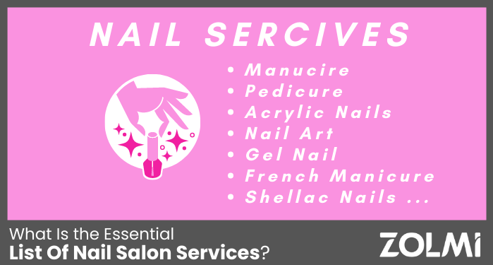 How To Build List Of Nail Salon Services