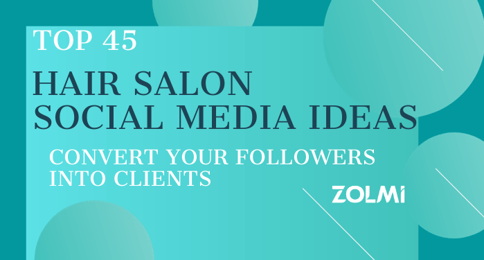 Salon social media idea