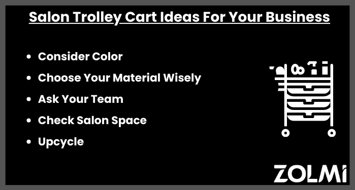 Salon trolley cart ideas