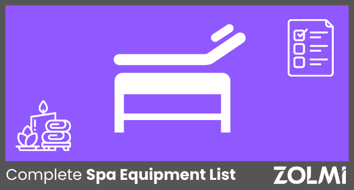 Complete Spa Equipment List