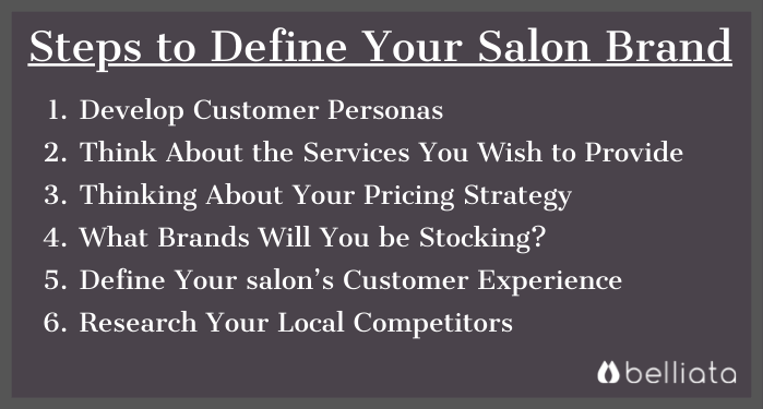 Steps to Define Your Salon Brand