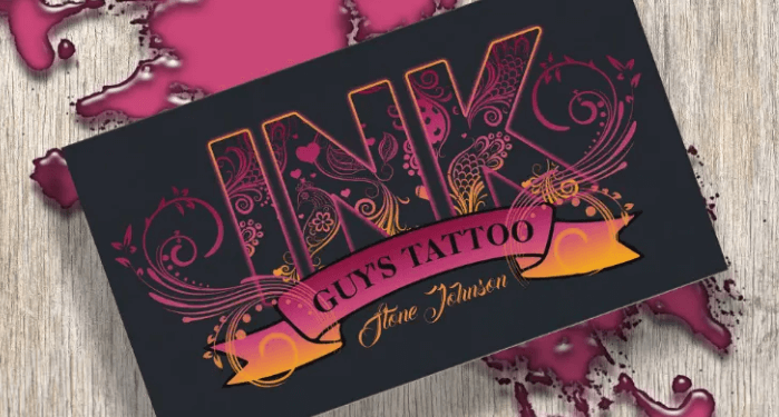 Cool tattoo business cards