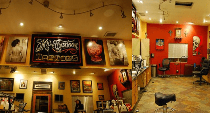 Mister cartoon tattoo studios