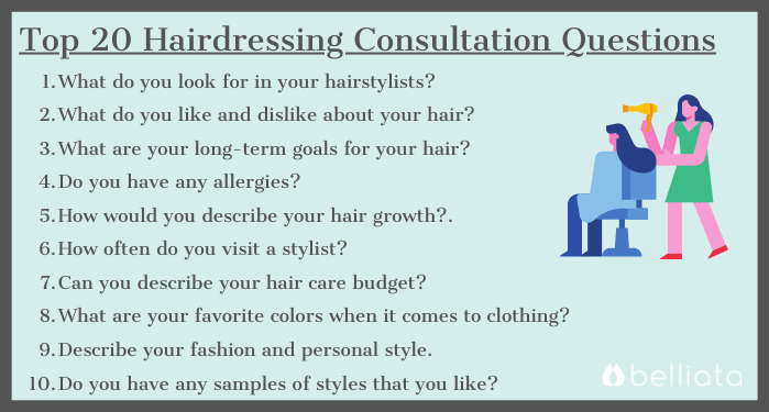 top hairdressing consultation questions 1