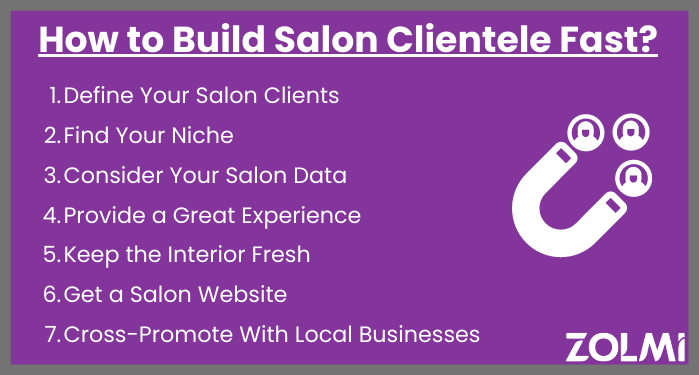 How to build salon clientele fast