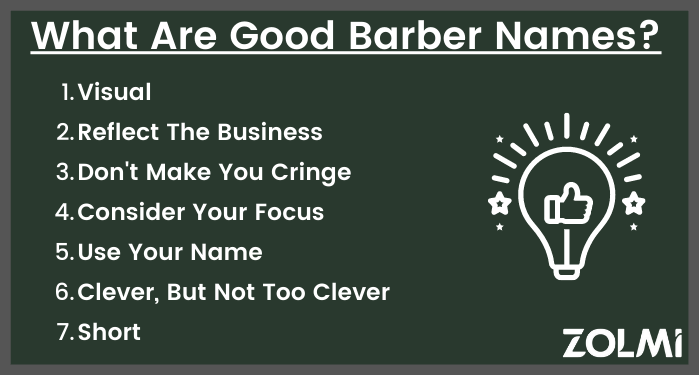 What are good barber names