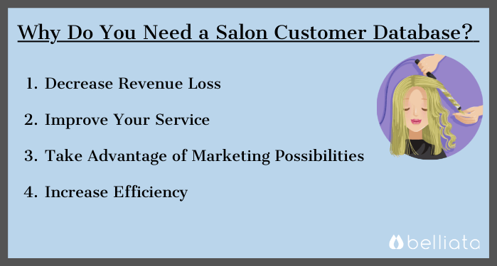 Why do you need a salon customer database