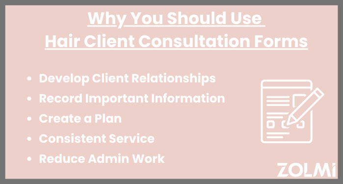Why you should use hair client consultation forms